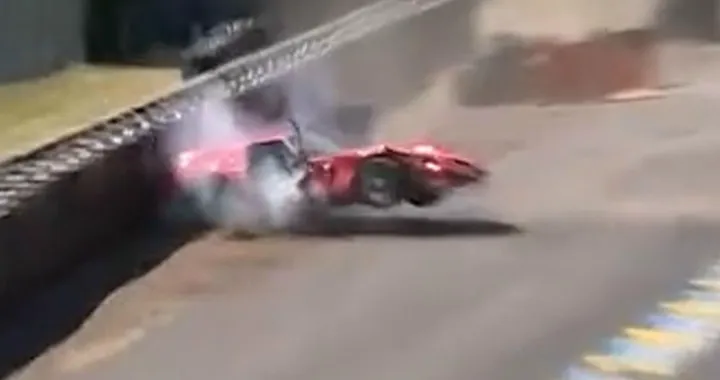 La Ferrari Breadvan da 30 milioni si schianta alla Le Mans Classic [Video]