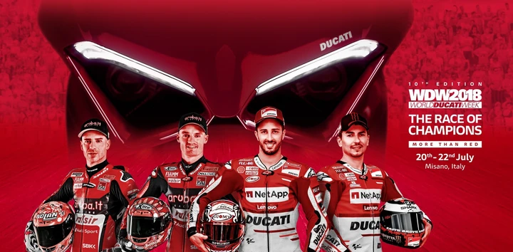 WDW 2018 Race of Champions: sfida tra leggende sulla Ducati Panigale V4