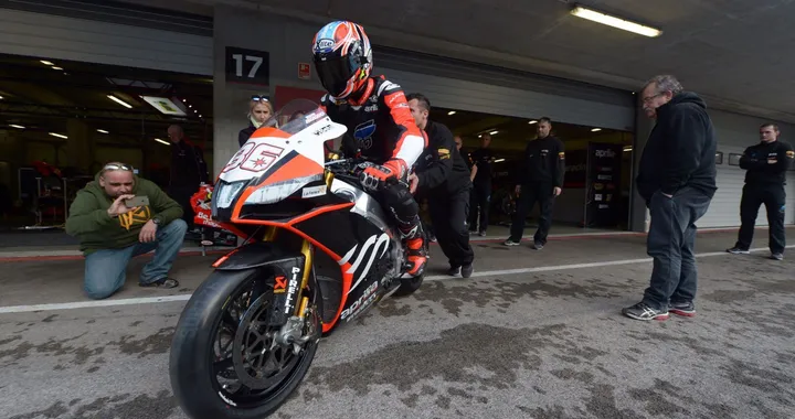 Superbike, debutto di Mercado sull'Aprilia Ioda Racing
