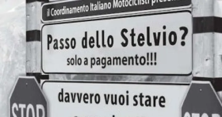 Stop al Pedaggio dei Passi alpini!