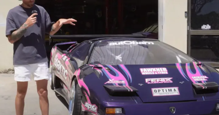 Una Lamborghini Diablo "fake" diventa un'attrazione a Melbourne