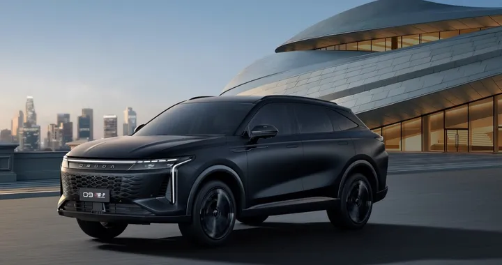 Omoda 9 SHS-P Black Knight Edition: l’ibrido di lusso si veste di nero