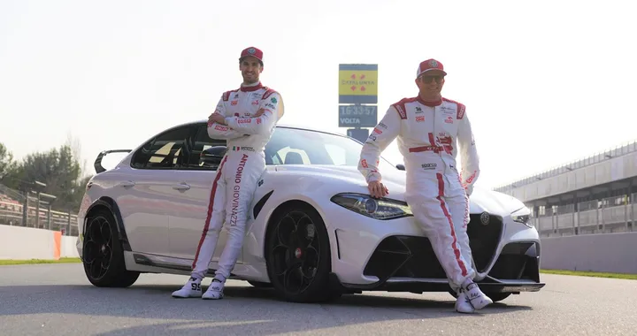 Giulia GTA, con i piloti Alfa Romeo parte la stagione di F1