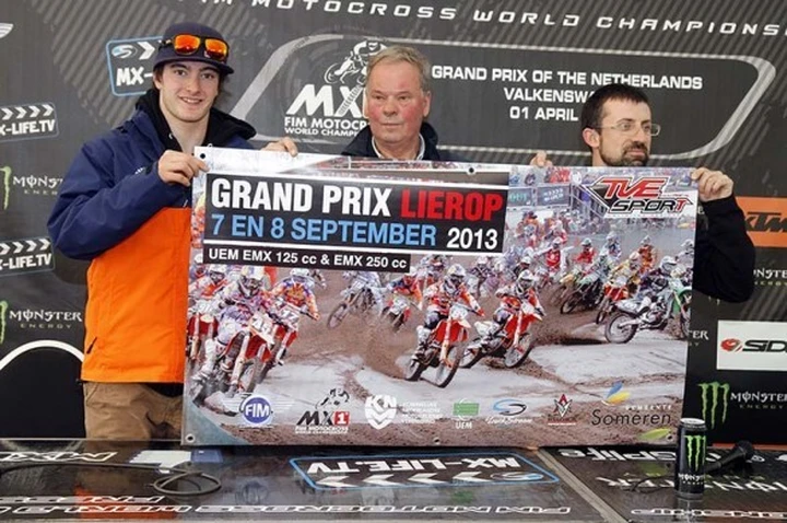 Lierop confermato come ultimo GP del Mondiale Motocross 2013. Il calendario definitivo.