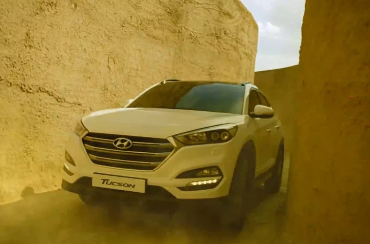 Hyundai Tucson: il circuito di sabbia [Video]