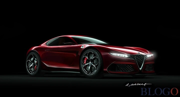 Alfa Romeo 8C: i render di Masera
