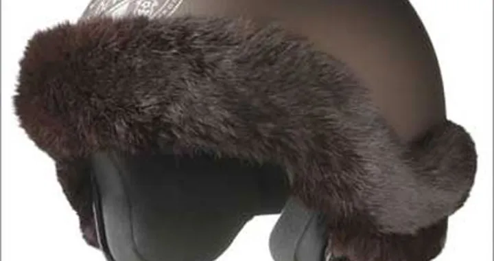 Idee Regalo: il casco con pelliccia