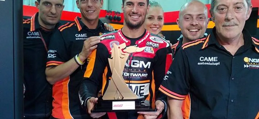 Moto2 Germania 2014, Corsi ritorna sul podio: 