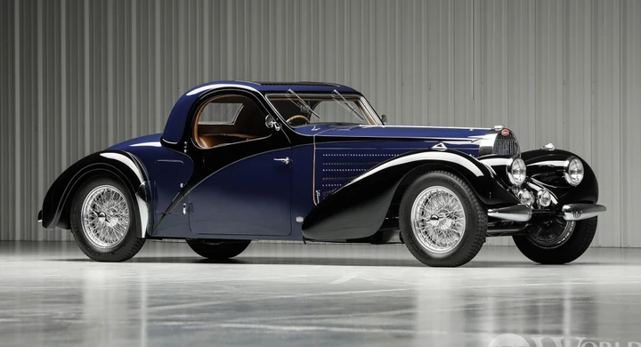 Bugatti: in vendita una rarissima Type 57C Atalante Coupé “Toit Ouvrant”