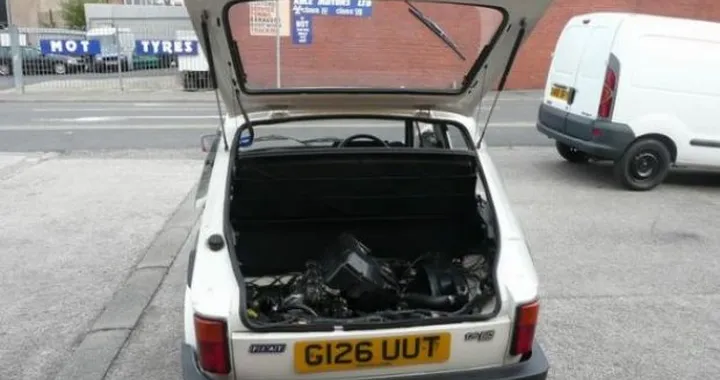 Fiat 126 motorizzata Yamaha 1000