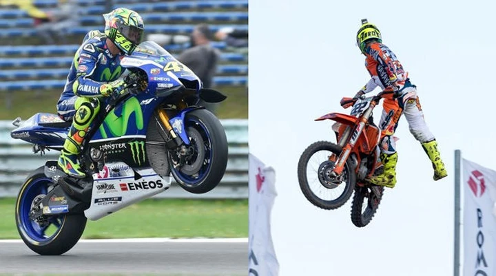 Valentino Rossi e Tony Cairoli: obiettivo rimonta