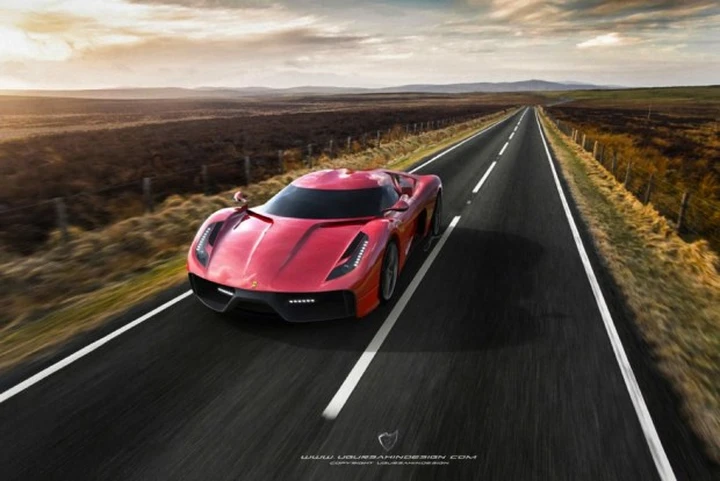 Ugur Sahin Design Project F su base Ferrari 458