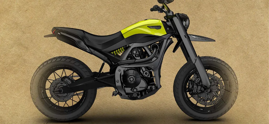 Ducati: ecco la Scrambler del futuro, secondo uno studente dell’Art College di Pasadena