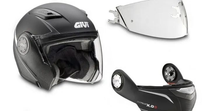 GIVI: Casco X.09 JET, il jet che diventa integrale