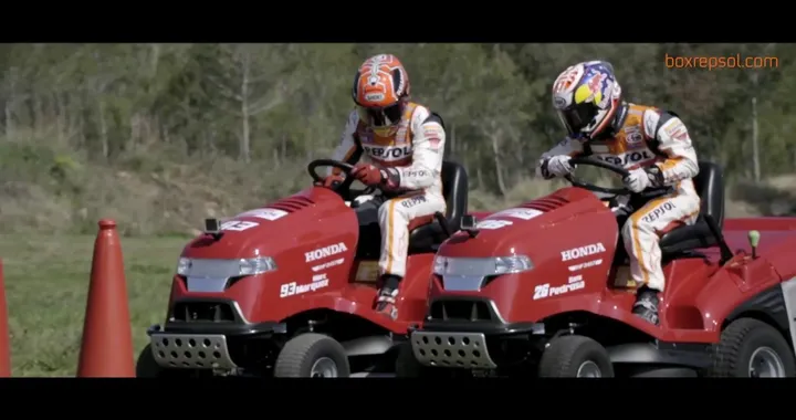 Marc Márquez and Dani Pedrosa in a very special race