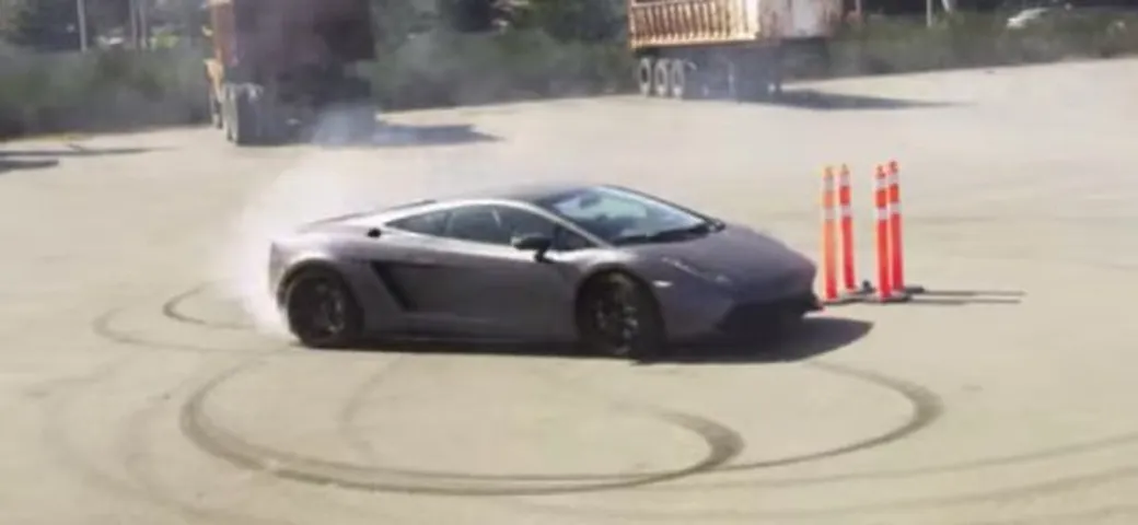 Lamborghini Gallardo: Gymkhana in stile Ken Block
