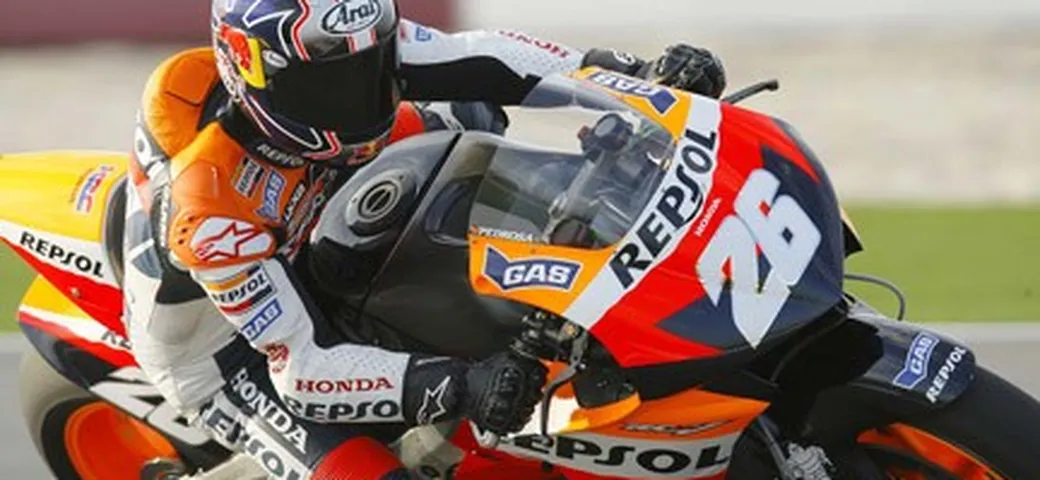 Test MotoGP: zampata di Dani Pedrosa