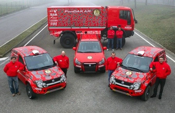 Il team PanDAKAR pronto alla partenza