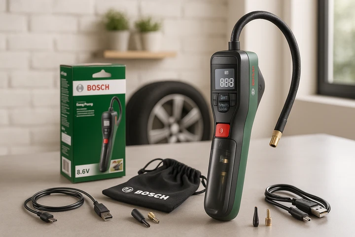 Bosch EasyPump in offerta: la mini pompa compatta, pratica e subito pronta all’uso su Amazon
