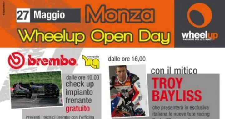 Troy Bayliss incontra i tifosi a Monza