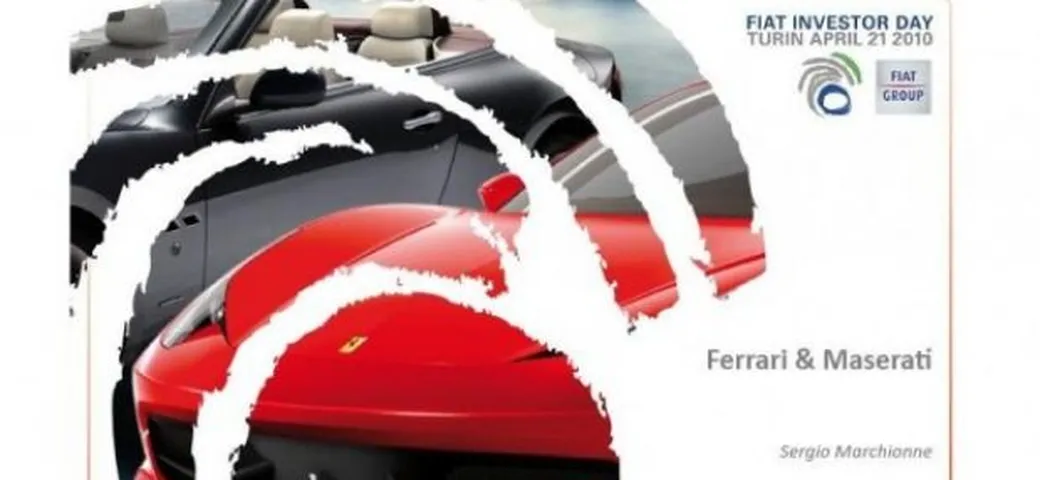 Conferenza Piano Industriale Fiat - le novità Ferrari e Maserati