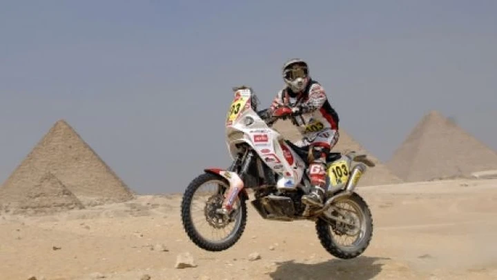 Aprilia al via della Dakar 2010 con la bicilindrica RXV 4.5
