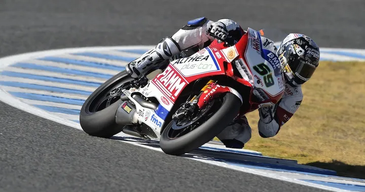 SBK Jerez, Canepa in 1a fila: "Non me l'aspettavo"