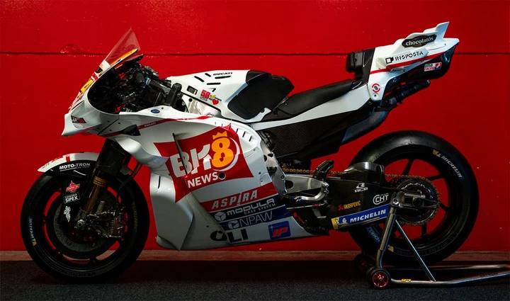 Gresini omaggia Marco Simoncelli a Misano con una livrea speciale