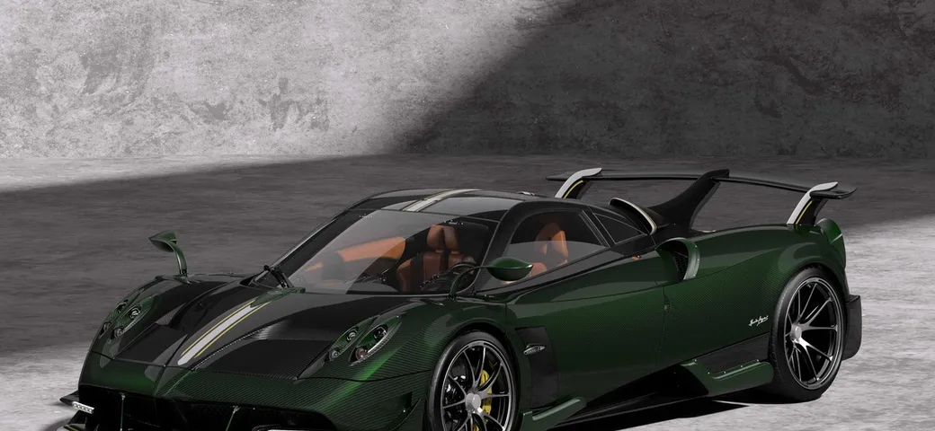Pagani Huayra BC Pacchetto Tempesta alla Monterey Car Week 2021