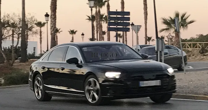 Audi A8: nuove foto spia su strada