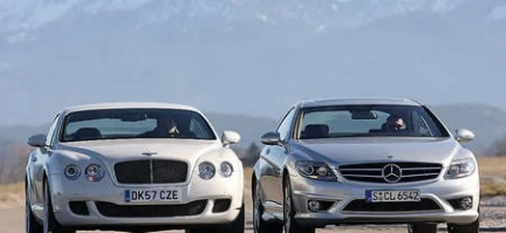Quando lusso e prestazioni si incontrano: Bentley Continental GT Speed vs Mercedes CL 65 AMG