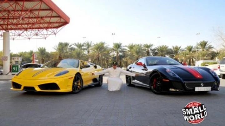 Due nuove Ferrari per il ventunenne arabo collezionista di supercar