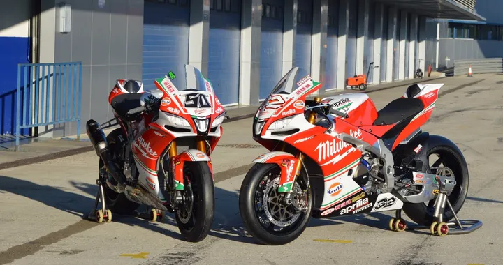 Team Milwaukee Aprilia: la presentazione di Jerez