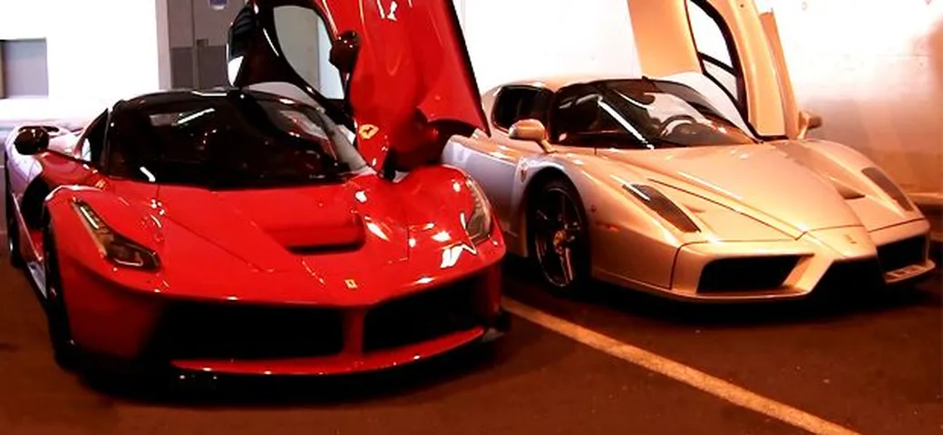 LaFerrari contro Ferrari Enzo in Video