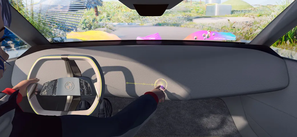 BMW i Vision Dee: l'auto digitale al 100%