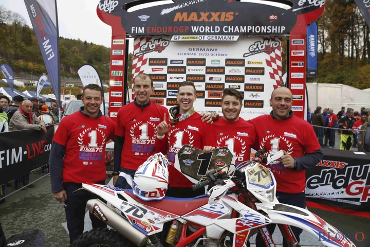 EnduroGP, Steve Holcombe e Beta Campioni del Mondo 2017