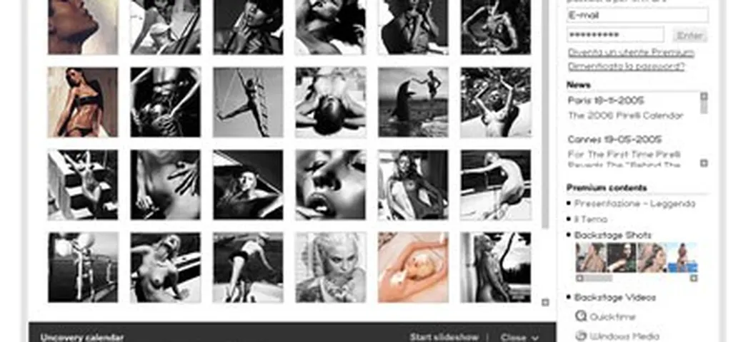 Pirelli Calendar Club