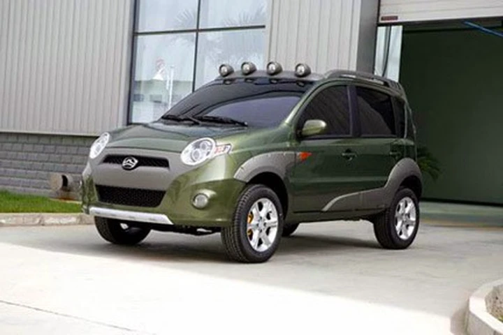 Great Wall Peri 4x4: un po' Panda Cross...