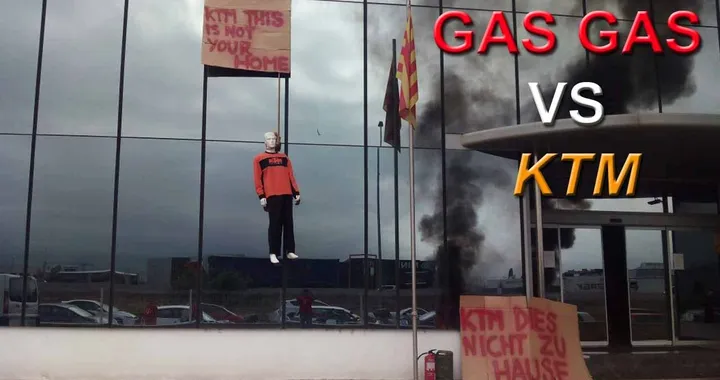 KTM visita a Gas Gas: This is not your home