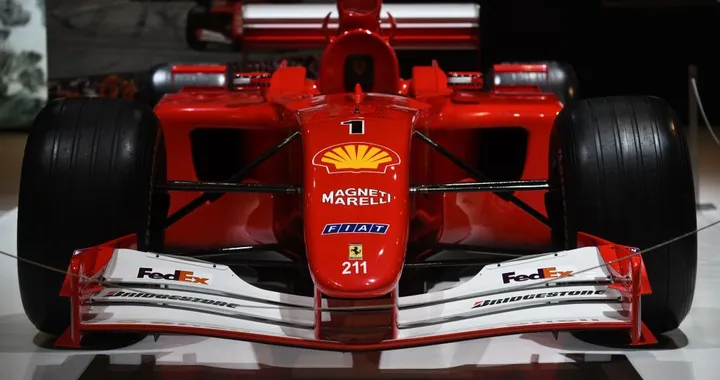 All'asta la Ferrari F2001 di Michael Schumacher