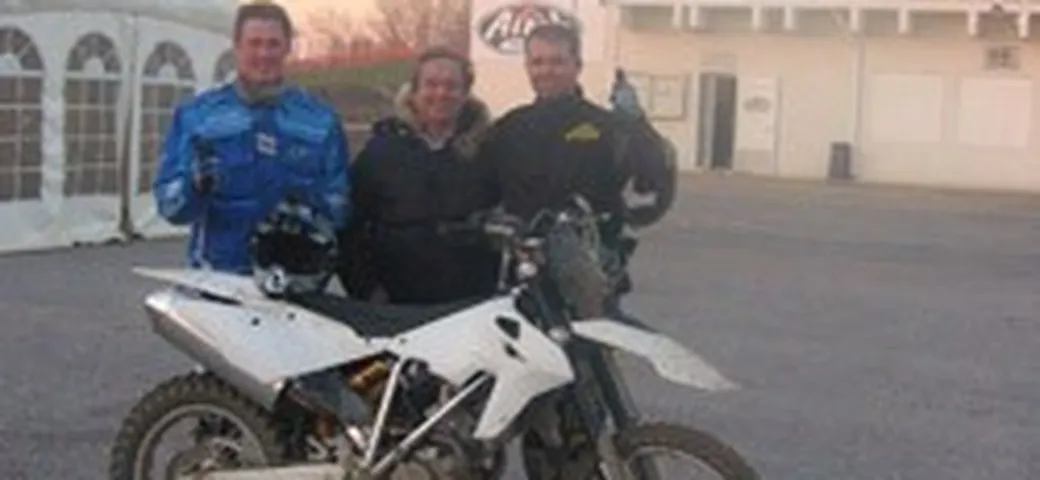 Il Team BMW Motorrad WEC prova a Mantova la nuova 450 Enduro