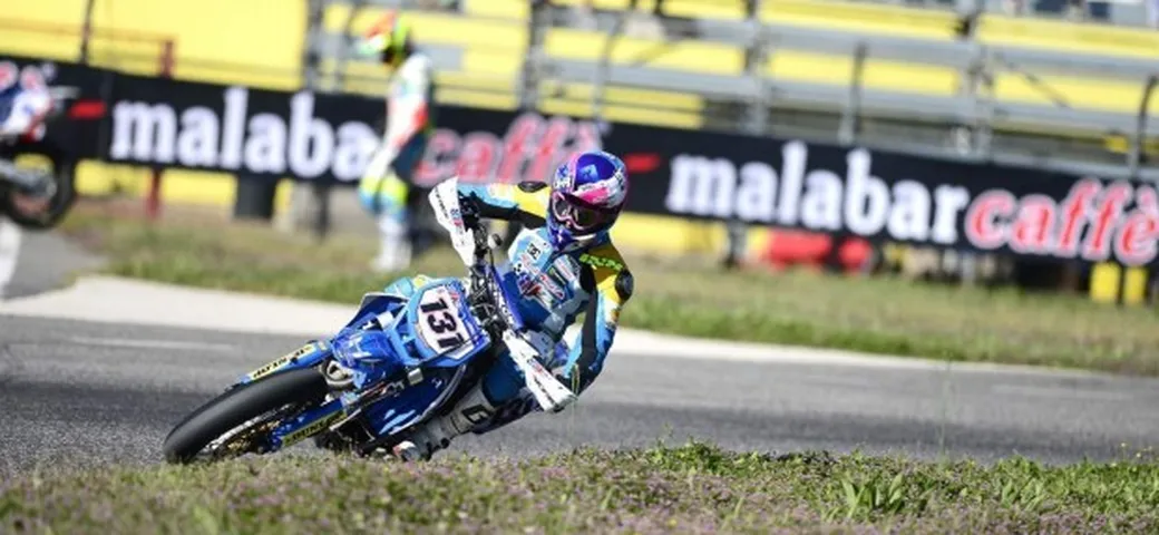 Supermoto: Super Hermunen su Lazzarini e Monticelli a Latina