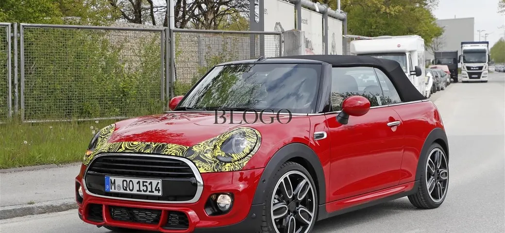 Mini Cooper facelift: foto spia 3 porte e cabrio