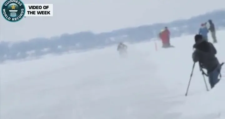 Impennata sul ghiaccio