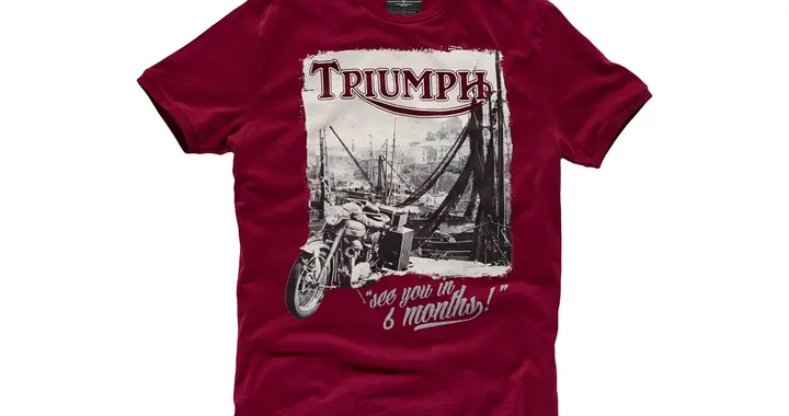 Triumph: t-shirt Heritage Archive Collection per l'estate 2015