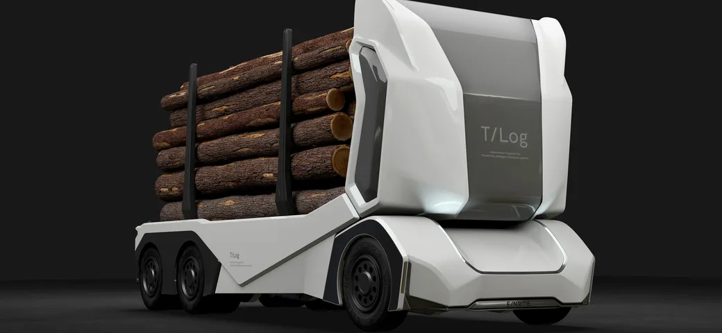 T-Log, il camion a guida autonoma e 100% elettrico