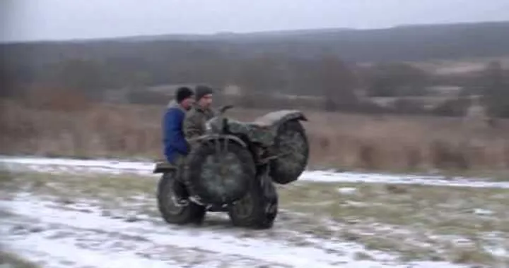 Мотовездеход Александра Зинина