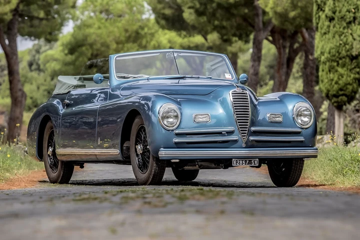 Alfa Romeo 6C 2500 Sport all'asta al Salone Auto e Moto d'Epoca 2019