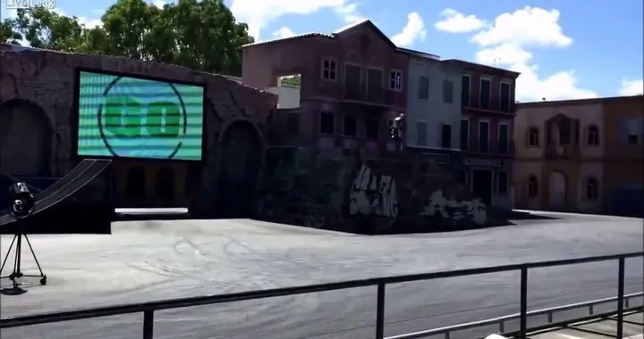 Stunt Bike Rider Crash