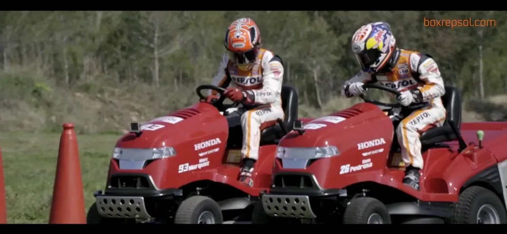 Marc Márquez and Dani Pedrosa in a very special race